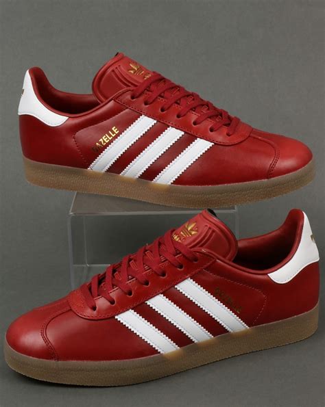 adidas originals gazelle leather sneakers.